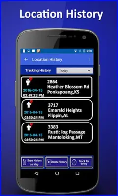 Cell Phone Location Tracker android App screenshot 14